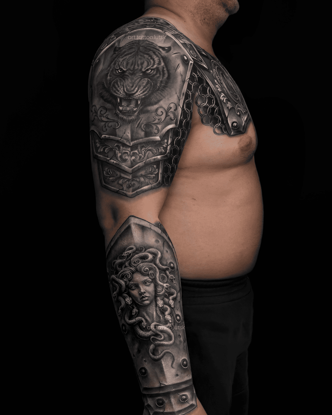 ТАТУЮВАННЯ РУКАВ ОБЛАДУНКИ ЧОЛОВІЧЕ